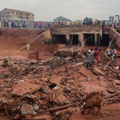 Le bilan des inondations au Nigeria grimpe à au moins 175 morts 
