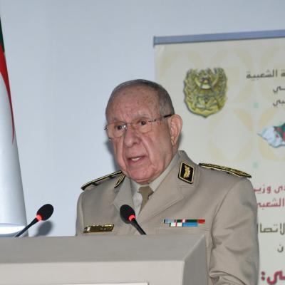 Le Général d'Armée Saïd Chanegriha adresse ses vœux à l'ensemble des personnels de l'ANP