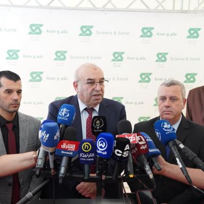 وضع حجر أساس مشروع إنجاز وحدة لإنتاج المادة الأولية لصناعة الأدوية المضادة للسرطان بسطيف