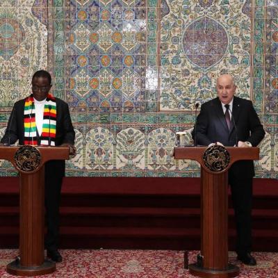 Président de la République: convergence totale des positions entre l’Algérie et le Zimbabwe sur les questions régionales et internationales