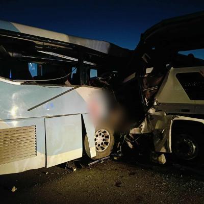 Grave accident de la route à Constantine