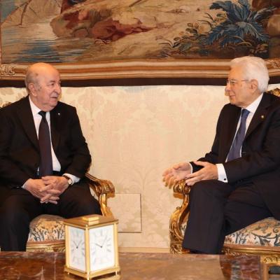 Entretien Tebboune-Mattarella