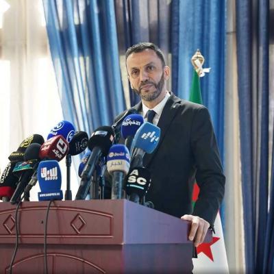 Noureddine Ouadah, ministre de l'Economie de la connaissance, des Start-up et des Micro-entreprises, 