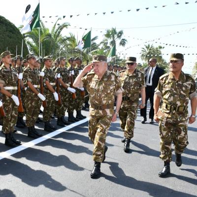 Le Général d'Armée Saïd Chanegriha en visite à l'Académie militaire de Cherchell