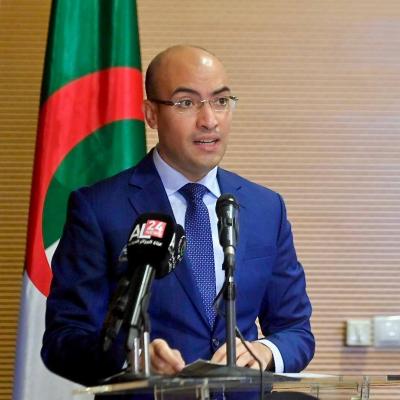 Sofiane Chaib, secrétaire d'Etat auprès du ministre des Affaires étrangères
