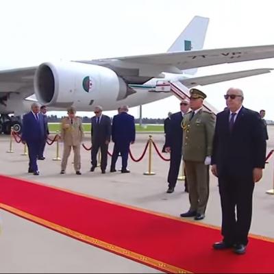 رئيس الجمهورية يعود الى ارض الوطن 