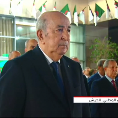 رئيس الجمهورية يترأس حفل استقبال بمناسبة احياء الذكرى الـ63 لعيد الاستقلال