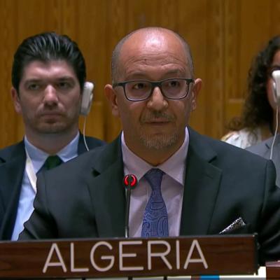 Conseil de sécurité: l'Algérie appelle à renforcer la diplomatie préventive pour empêcher les conflits