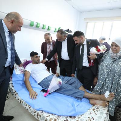حادث سقوط الحافلة بوادي الحراش: وفد عن مجلس الأمة يتفقد حالة المصابين