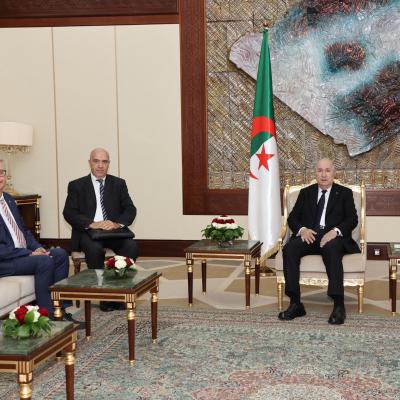 Le président de la République reçoit l’ambassadeur du Royaume de Suède en Algérie	