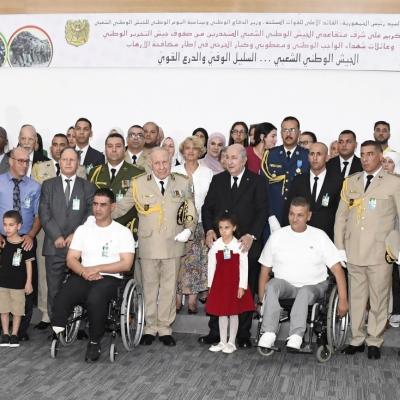 Journée nationale de l'ANP: les familles honorées saluent la culture de reconnaissance du président de la République