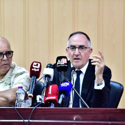 رئيس اللجنة الوطنية المنظمة للألعاب الإفريقية المدرسية، عمار براهمية