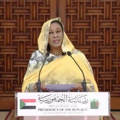 سفيرة السودان تعرب عن امتنانها لمواقف الجزائر المؤازرة لبلادها