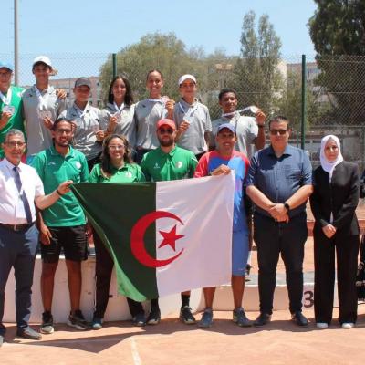 الألعاب المدرسية الإفريقية / تنس - اليوم الخامس والأخير : سبع ميداليات  للجزائر منها ثلاث فضيات