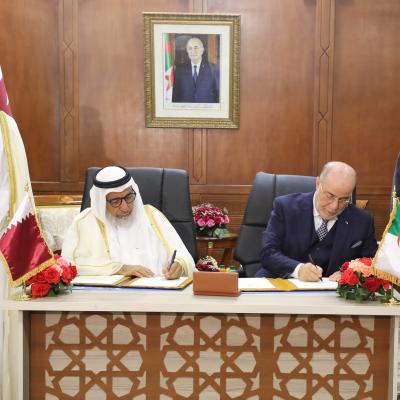 الجزائر قطر 