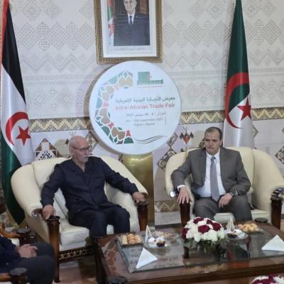 معرض التجارة  البينية الإفريقية الصحراء  الغربية 