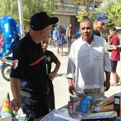الحماية المدنية تطلق حملة تحسيسية بمخاطر المفرقعات 