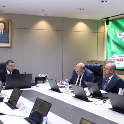  سعيود يسدي تعليمات بتسريع وتيرة التحضيرات لفتح ميناء مخصص لتصدير  الاسمنت   
