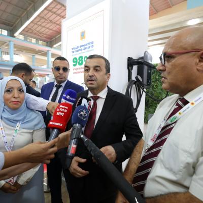 معرض التجارة البينية الإفريقية: السيد عرقاب يؤكد دور مؤسسات قطاع الطاقة  والمناجم في حركية التعاون مع دول القارة