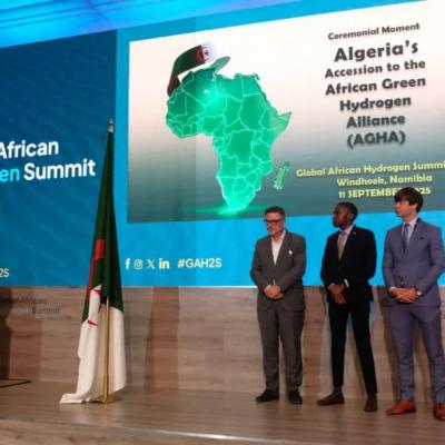 الجزائر تنضم رسميا للتحالف الإفريقي للهيدروجين الأخضر