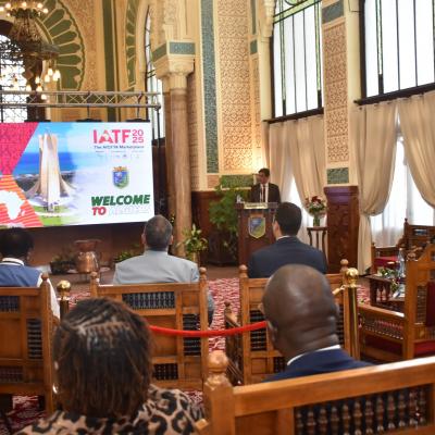  والي الجزائر يستقبل رؤساء حكومات  الأقاليم المحلية لدول إفريقية
