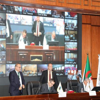 المحكمة العليا والمديرية العامة للجمارك تبرمان اتفاقية تعاون