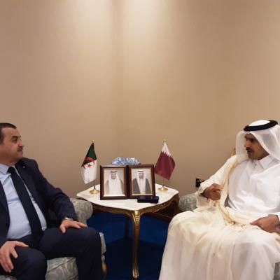 تطوير المشاريع المشتركة في صناعة النفط والغاز ضمن محادثات عرقاب بالدوحة