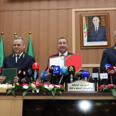 سعيود يشرف على تنصيب الوالي الجديد لوهران