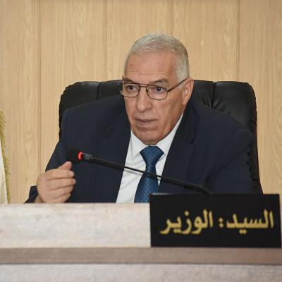 Abdelmalek Tacherift, ministre des Moudjahidine et des Ayants-droit