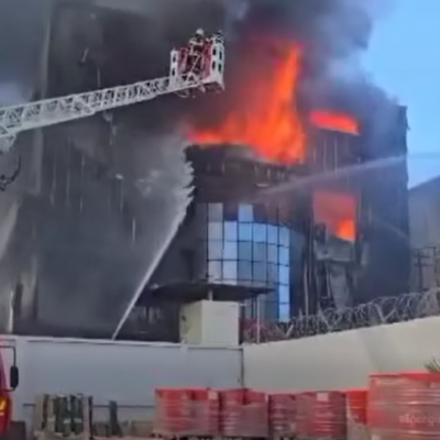 Incendie Alger Dar El Beida