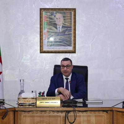 Saïd Sayoud, ministre de l'Intérieur, des Collectivités locales et des Transports