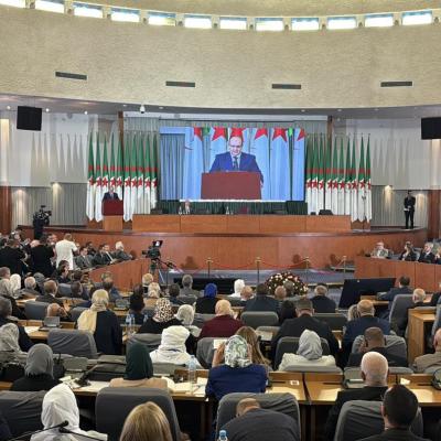 افتتاح أشغال الجمعية الأولى للمجلس الوطني الاقتصادي والاجتماعي  والبيئي
