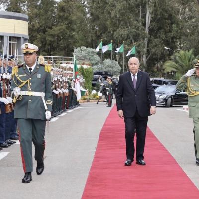 نهائي كأس الجزائر العسكرية  رئيس الجمهورية