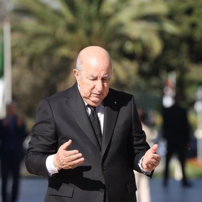 رئيس الجمهورية يترحم على أرواح الشهداء الأبرار