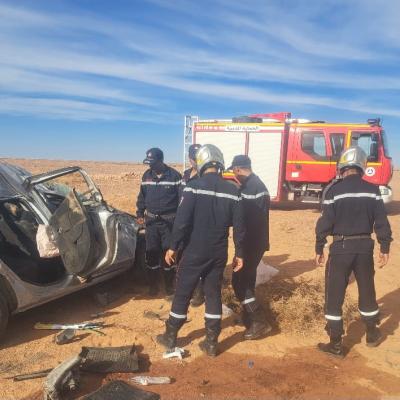 حوادث الطرقات : وفاة 40 شخصا وإصابة 1747 آخرين خلال أسبوع