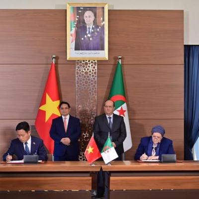 الجزائر-فيتنام: التوقيع بالجزائر على اتفاقيات ومذكرات تفاهم تشمل عدة قطاعات 