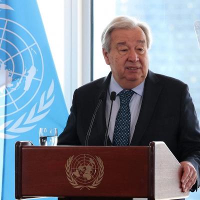 Antonio Guterres, Secrétaire Général de l'ONU