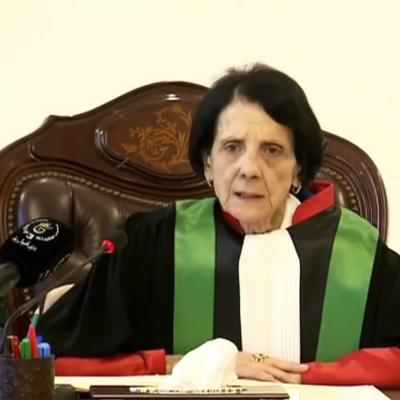 Leila Aslaoui-Cour constitutionnelle