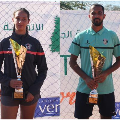 Nazim Makhlouf et Melissa Benamar Kerfah sacrés champions d'Algérie