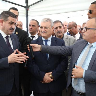 توقرت: دربال يؤكد على أهمية نجاعة التسيير لمنشآت الري في تحسين الخدمة  العمومية للمياه لفائدة المواطن 