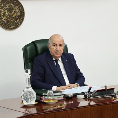 Abdemadjid Tebboune, président de la République