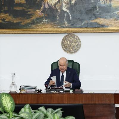 Abdemadjid Tebboune, président de la République