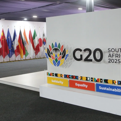 Sommet du G20 à Johannesburg 