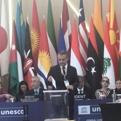 Sadaoui participe à Samarcande à l'élection du nouveau directeur général de l'UNESCO