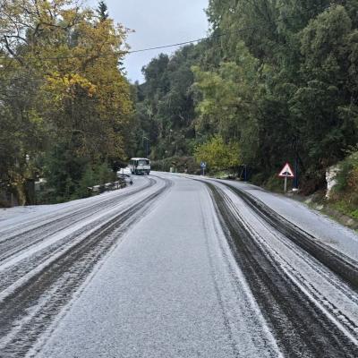 تساقط للثلوج على ولايات بشرق البلاد