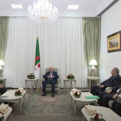 رئيس الجمهورية يستقبل رئيس مجموعة البنك الإفريقي للتنمية