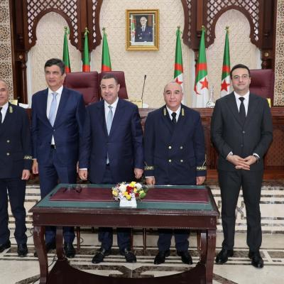 Saïd Sayoud, ministre de l'Intérieur, des Collectivités locales et des Transports