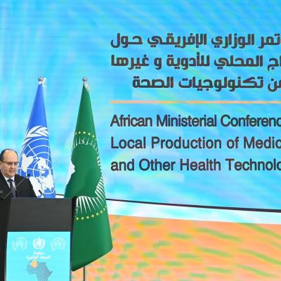 Conférence ministérielle africaine sur la production locale de médicaments : les participants adoptent la «Déclaration d'Alger»