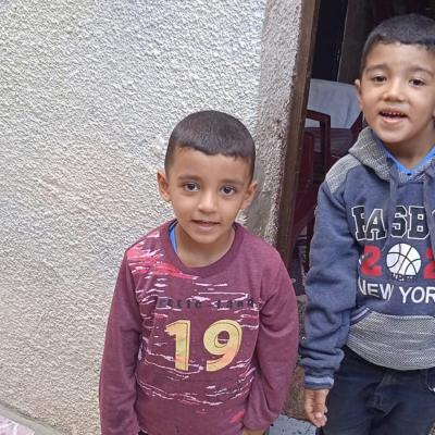 فلسطين المحتلة ارتقاء طفلين في خان يونس 