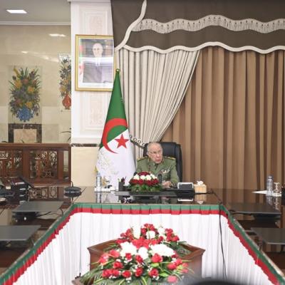 الفريق أول شنقريحة ينصب المدير المركزي لأمن الجيش